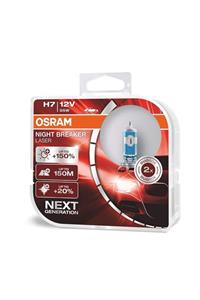 Osram Night Breaker Laser H7 Ampul Takımı %150 Daha Fazla Işık