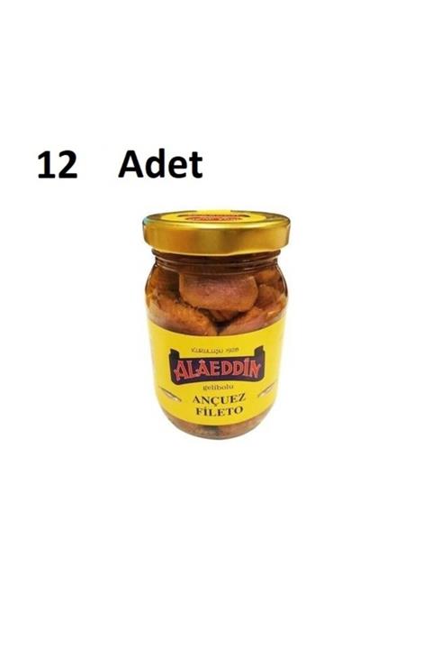 Alaeddin Ançuez Fileto Kılçıksız 100 G*12 Adet