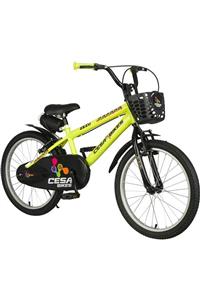 Cesa Bisiklet Cesa Bike Zezu 20 Jant Bisiklet 6-10 Yaş Çocuk Bisikleti Neon Sarı