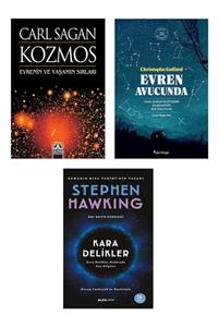 Betonsu Tasarım Kozmos / Carl Sagan + Evren Avucunda / C. Galfard + Kara Delikler / Stephen Hawking - 3 Kitap Set