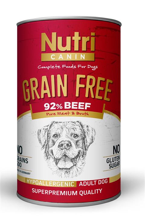 Nutri Canin 400 Gr Biftekli Süper Premium Köpek Maması 6adet