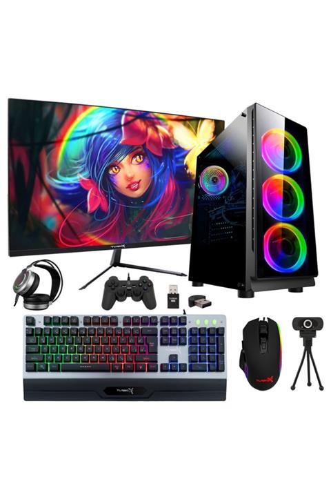 TURBOX Tx377 I5 3470 8gb Ram 256gb Ssd 4gb Rx550 Ekran Kartı 23.8\
