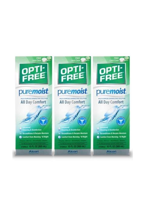 Alcon Opti Free Pure Moist Lens Solüsyonu 300 ml 3 Kutu