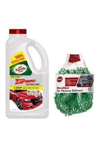 Turtle Wax Zip Wax Cilalı Oto Yıkama Şampuanı 60 Yıkama 1 l Gojo Yıkama Eldiveni
