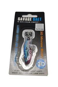 Savage Gear Savagear Vibrasyon 3d Vib Blade Minnow Jig 14,5gr - Vibrasyon Jig Blue Pink