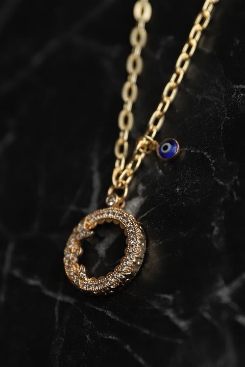 THOMAS ALLİ Çeyrek Altın Takılan Kolye.çeyrekli Kolye Ta19