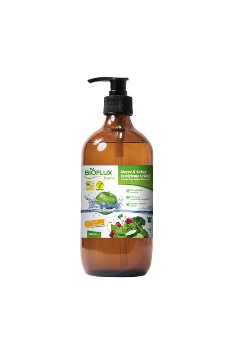 Nanomik Bioflux Home Meyve Sebze Yıkama Temizleme Ürünü-500 ml