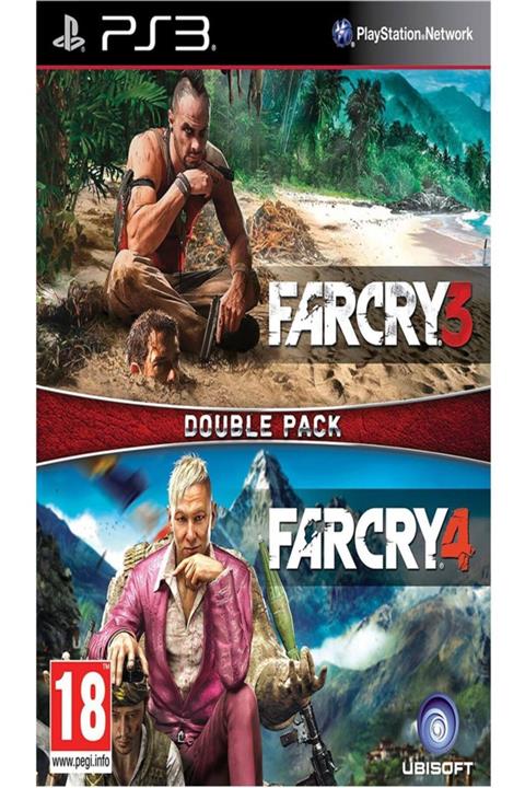 Sony Ps3 Oyun Farcy 3 Artı Farcy4 Double Pack