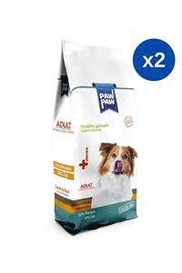 Paw Paw Kuzulu & Pirinçli Yetişkin Köpek Maması - 3 kg x 2 Adet