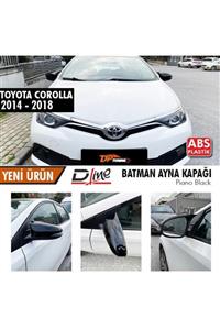 Leader Toyota Corolla 2014 - 2018 Yarasa Batman Ayna Kapağı Piano Black