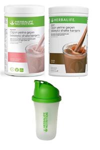 Herbalife Ahududu Beyaz Çikolata Shake Çikolata Shake Ve 1 Shaker