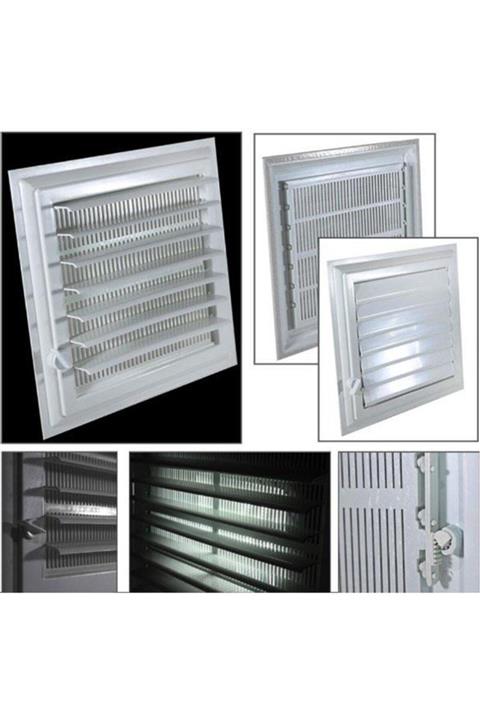 Titi Plastik Hareketli Menfez Panjurlu Banyo Wc Havalandırma 40x40