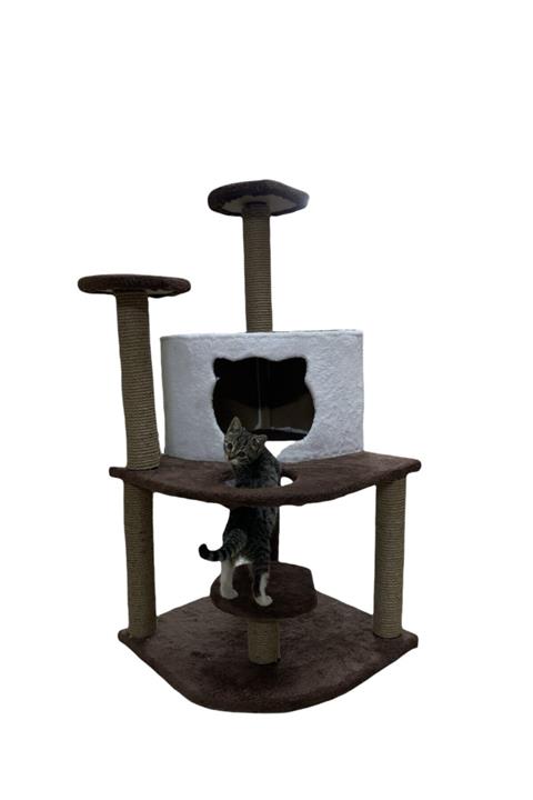 ALPET Teras Kedi Evi Tırmalama