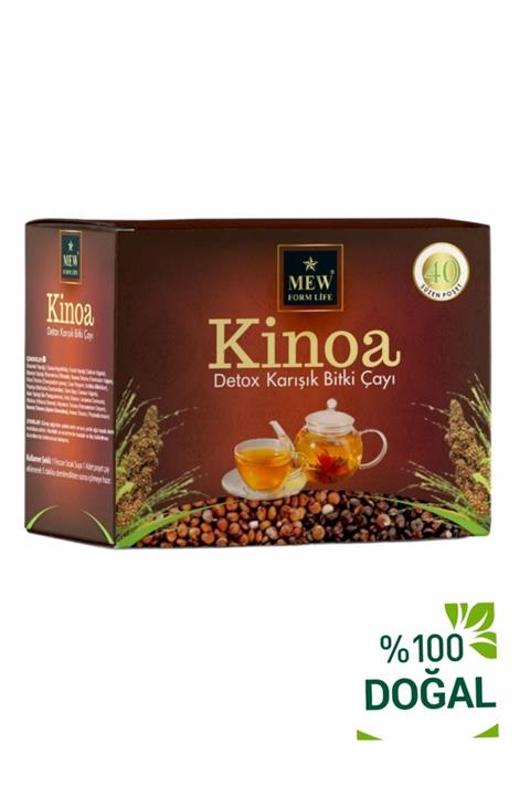 MEW KİNOA ÇAY Mew Form Life Detox 40 Lı Süzen Poşet