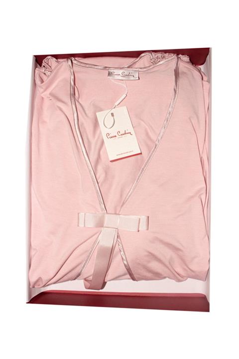 Pierre Cardin P3015 Penye Dantelli Lohusa Seti - Pudra L Beden