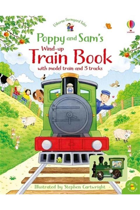 Usborne Poppy And Sam's Wind-up Train Book