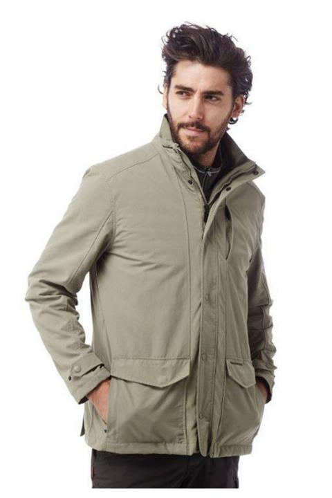 Craghoppers Cmn180 Desert Insect 3 In 1 Jacket Erkek Mont Bej