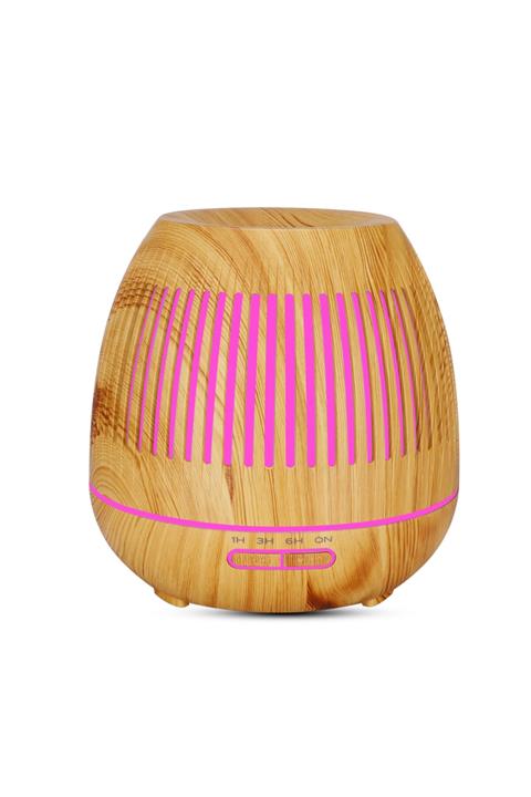 Evanthe 500 ml Aromaterapi Difüzör Ultrasonik Buharlı Oda Nemlendirici ve Led Işıklı Iyonizer