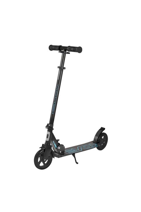 Evo Çocuk Siyah Commuter Scooter 2 Tekerlekli 145 mm