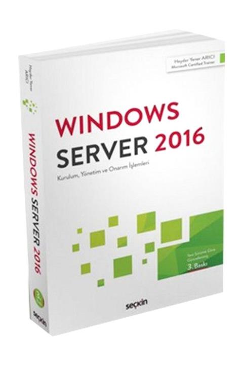 Seçkin Yayıncılık Windows Server 2016