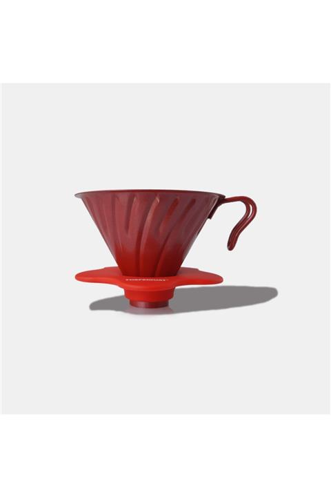 theferruat Kırmızı Metal V60 Dripper 02