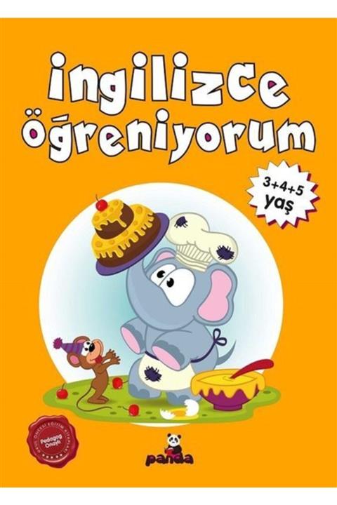 Panda Yayınları Ingilizce Öğreniyorum 3+4+5 Yaş