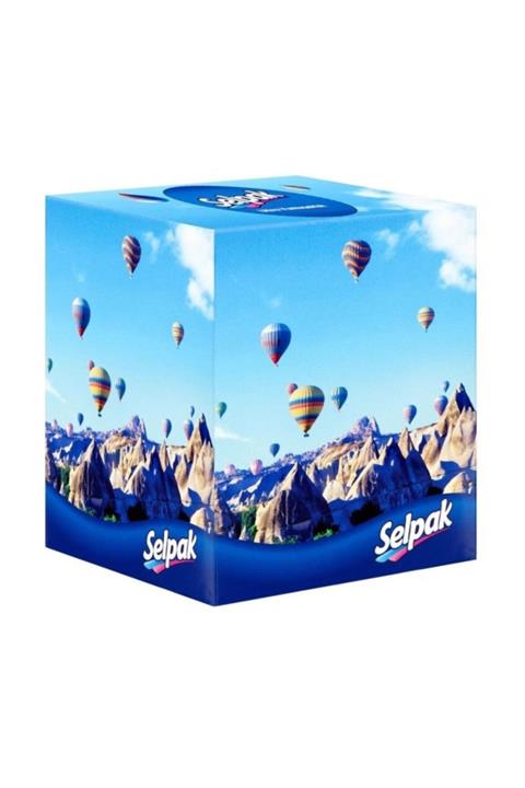 Selpak Proffesional Butik Küp Mendil 21 Cm X 21,5 cm 48 Yaprak