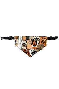 PATİMİO Happy Dogs Tasma Fular Bandana Medium