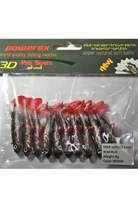 POWEREX 3D 5565 6 cm. NW006 Silikon Sahte Yem 10 lu Paket