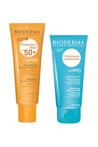 Bioderma Photoderm Max Aquafluid Spf50 40ml + Aftersun 100ml