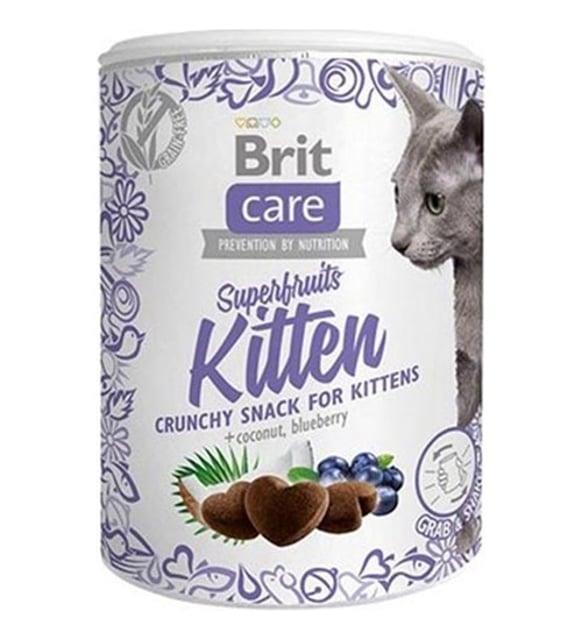 Brit Care Snack Superfruits Yavru Kedi Ödülü 100 Gr