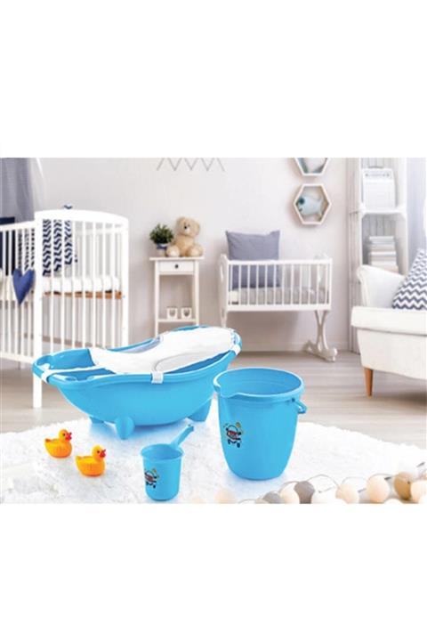 TEKİNER HOME 3 Lü Baby Küvet Banyo Seti