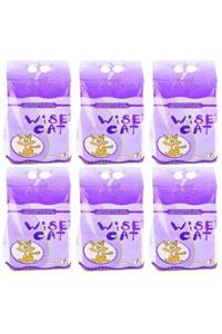 Wise Cat Diatomit Iri Taneli Süper Emici Kedi Kumu 7 lt x 6 Adet