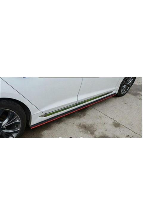 Avsaroto Ford Focus Marşpiyel Altı Lip Ezlip 1.kalite Esnek Kırmızı Şeritli Sağ Sol 2 Adet