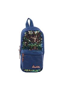 KAUKKO Magical Junior Bag Kalem Çantası Pullu-lacivert K2205