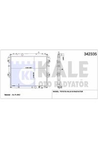 ÖZGÜÇYEDEK Motor Su Radyatoru Toyota Hılux 2,5 D4d 3,0 D4d 4x4 2006 Otomatık Vıtes (525x64