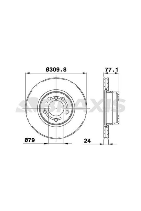 ÖZGÜÇYEDEK Fren Dıskı On Havalı Bmw E60 0410