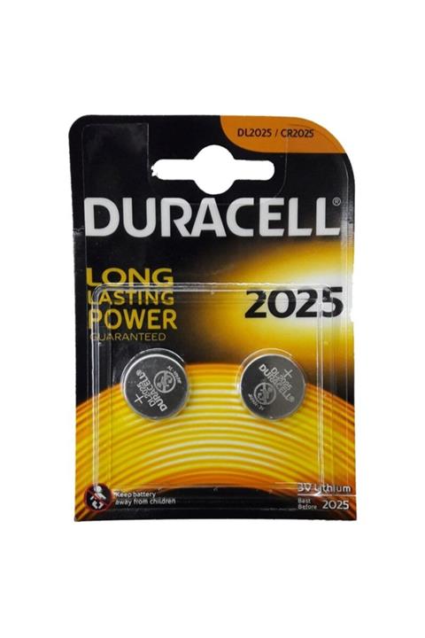 Duracell Dl2025, Cr2025 Lithium 3v Hafıza Pili 2'li Blister