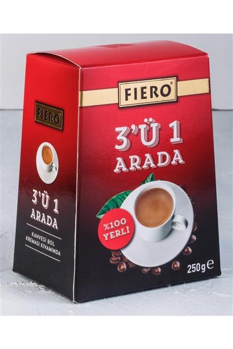 Fıero 3 'ü 1 Arada Hazır Kahve 250 Gr
