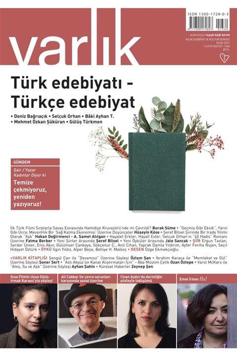Varlık Dergisi Yayınları Varlık Edebiyat Ve Kültür Dergisi Sayı: 1360 Ocak 2021