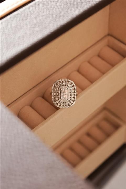 ALTINTAŞ KUYUMCULUK 1.22 Ct Pırlanta Baget Yüzük