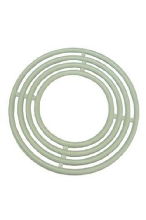 PGT ÖRME İPLİK Plastik Düşkapanı - Makrome Halkası Set (4'lü)