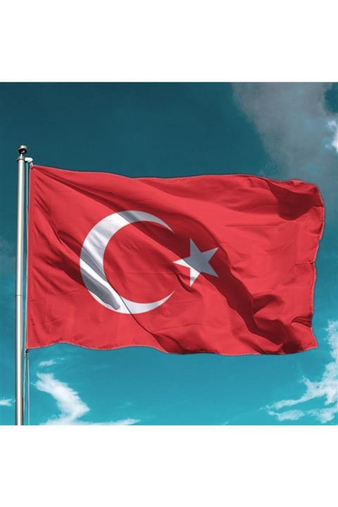 Özgüvenal Türk Bayrağı 150x225 cm Raşel Kumaş