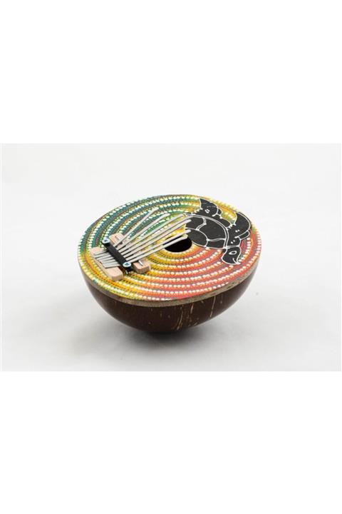 thepassioniz Hindistan Cevizi Cocanat Kalimba Dekoratif Hediyelik