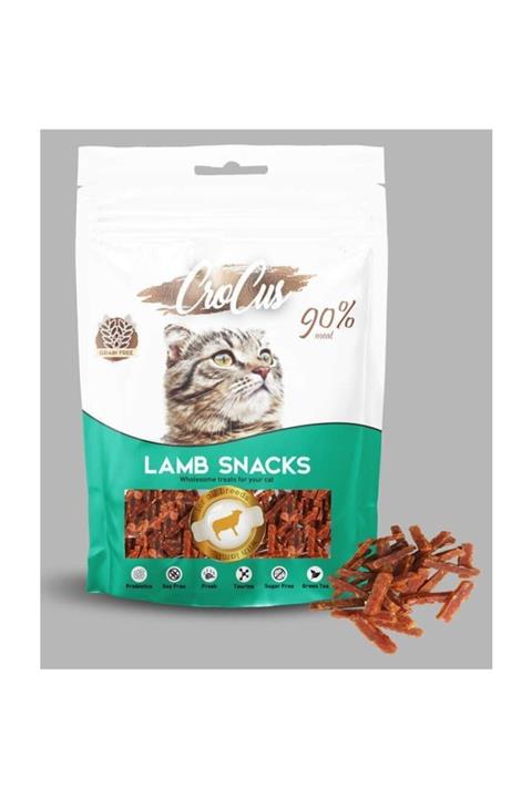 Maskot Crocus Snack Kuzulu Tahılsız Kedi Ödülü 80 gr