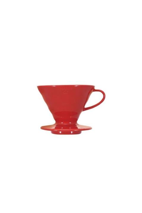 COLDBREWTREND Hario V60 02 Dripper - Hario V60 02 Dripper (kırmızı Seramik)