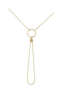 Goldium Jewellery Altın Halka Damla Şahmeran