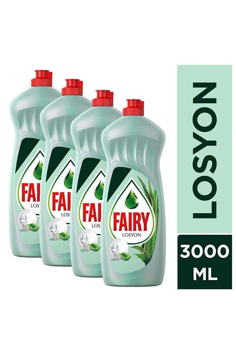 Fairy 750 Ml Sıvı Bulaşık Deterjanı Losyonlu X4