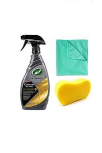 Turtle Wax Seramik Hızlı Sprey Cila 500 Ml + Mikrofiber Bez + Yıkama Süngeri
