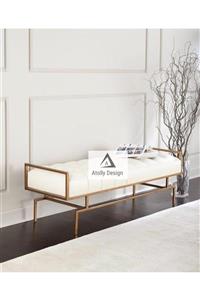 atolly design Metal Gold Bench